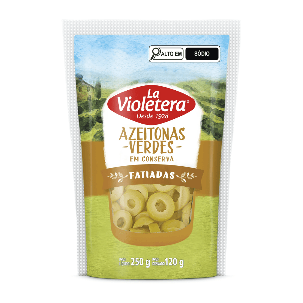 Azeitona Verde Fatiada La Violetera 120g